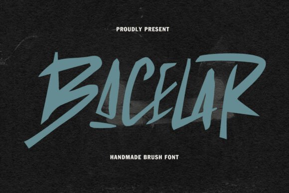 Bacelar: A Bold Font for Creative Expression