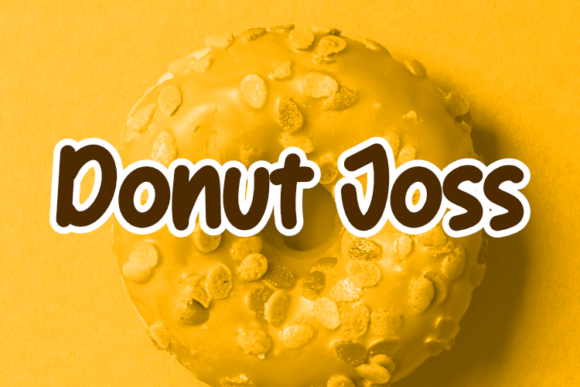 Donut Joss Font for Elegant Design