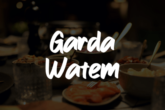 Garda Watem Font for Business