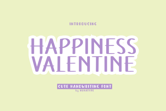 Happiness Valentine Font