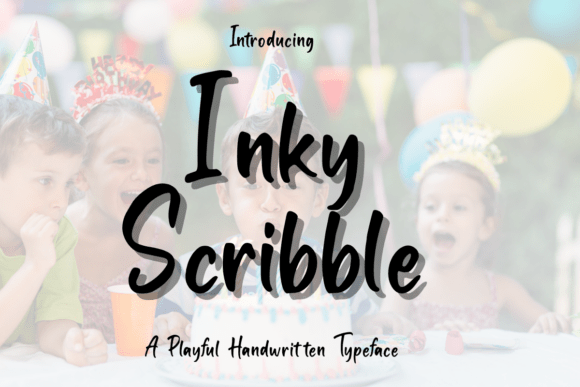 Inky Scribble Font
