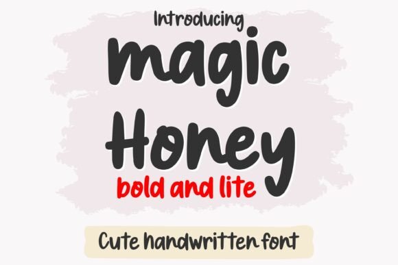 Magic Honey Font for Business Branding