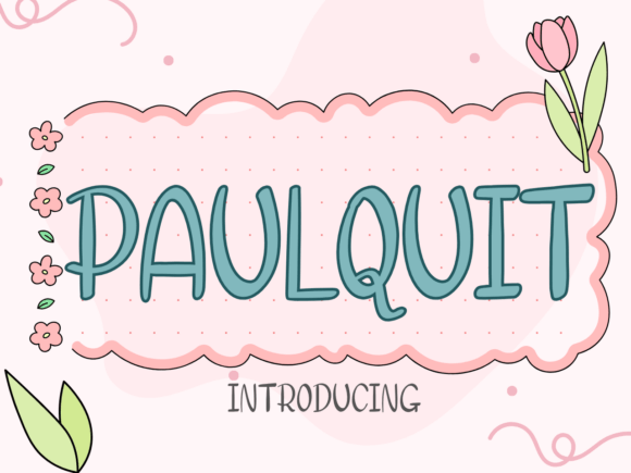 Paulquit Font for Creative Web Projects