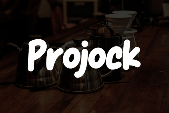 Projock Font for Modern Web Design