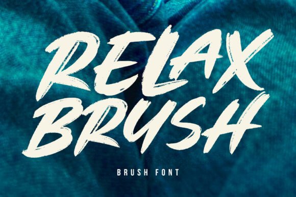 Relax Brush: A Bold Font for Business Branding