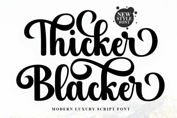 Thicker Blacker Font Review