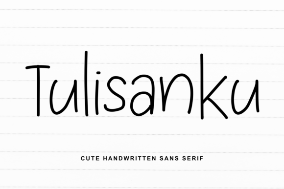 Tulisanku: A Handwritten Font for Modern Branding